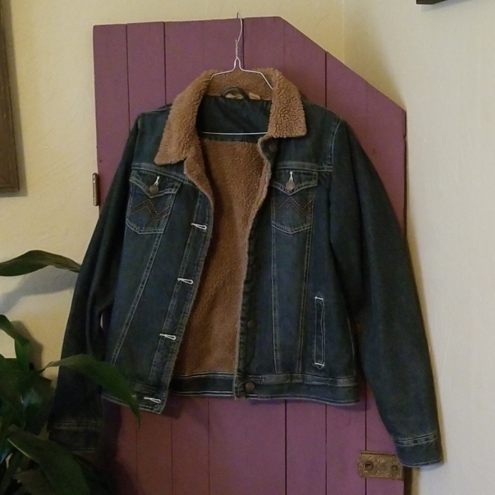 Wrangler lined jean jacket